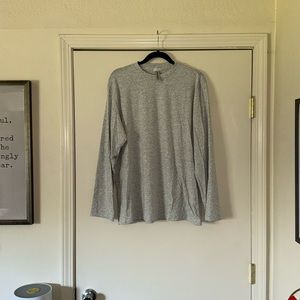 Gray skims long sleeve